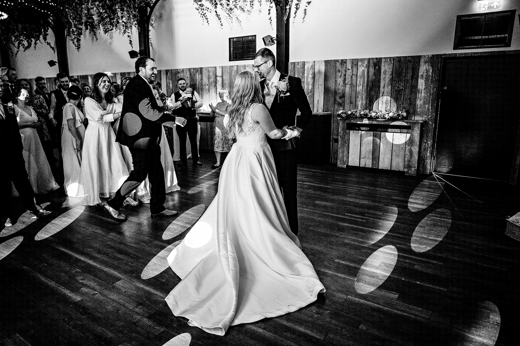 The first dance at Foxtail Barns