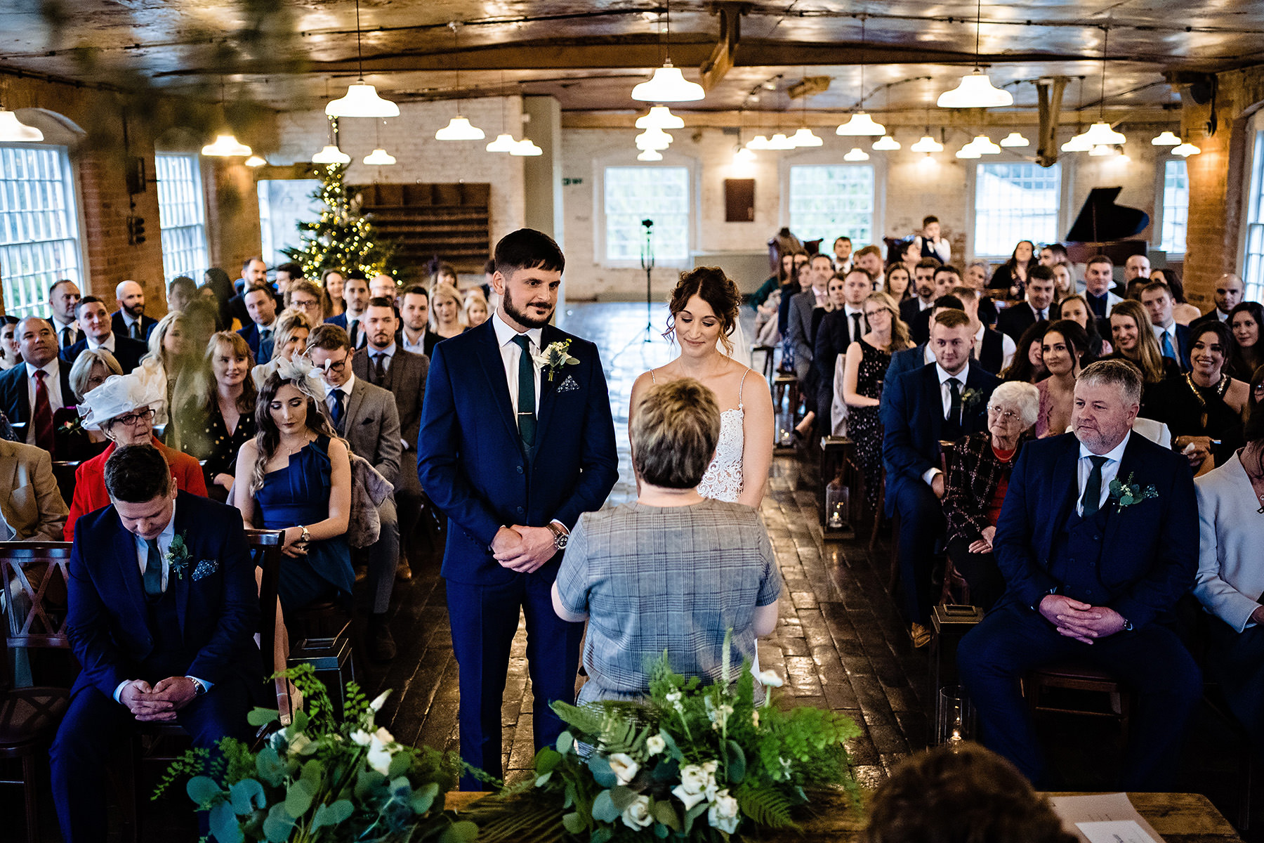 the ceremony at the West Mill 